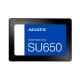 Накопичувач SSD ADATA Ultimate SU650 2TB 2.5" SATA III 3D NAND