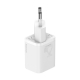Мережевий зарядний пристрій з кабелем Baseus Super Si Quick Charger 1C 25W EU Sets White（ Mini White Cable Type-C to Type-C 3A 1