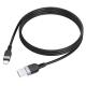 Кабель HOCO X109 Energy silicone charging data cable iP (L1M) Black