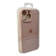 Чохол для смартфона Silicone Full Case AA Camera Protect for Apple iPhone 16 Pro Max 15,Pink Sand
