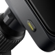 Автотримач для телефона з БЗП Baseus Wisdom Pro Auto Coil Alignment Car Mount Wireless Charger Air Outlet Version Cosmic Black