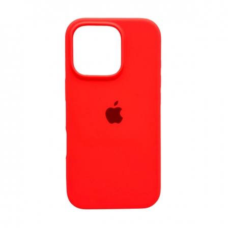 Чохол для смартфона Silicone Full Case AA Open Cam for Apple iPhone 16 Pro Max 43,Berry Red