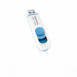 Флеш-накопичувач ADATA USB 2.0 C008 16Gb White/Blue
