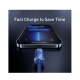 Кабель Baseus Crystal Shine Series Fast Charging Data Cable USB to iP 2.4A 1.2m Blue