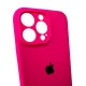 Чохол для смартфона Silicone Full Case AA Camera Protect for Apple iPhone 16 Pro 23,Shiny Pink