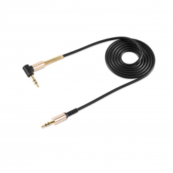 Аудіокабель HOCO UPA02 AUX Spring Audio cable Black