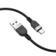 Кабель HOCO X109 Energy silicone charging data cable Type-C (L1M) Black