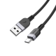 Кабель HOCO X109 Energy silicone charging data cable Type-C (L1M) Black