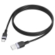 Кабель HOCO X109 Energy silicone charging data cable Type-C (L1M) Black