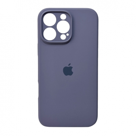 Чохол для смартфона Silicone Full Case AA Camera Protect for Apple iPhone 16 Pro 28,Lavender Grey