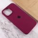 Чохол для смартфона Silicone Full Case AA Open Cam for Apple iPhone 15 Pro 35,Maroon