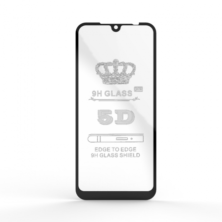 

Защитное стекло Glass 5D 9H 2019 Xiaomi Redmi Note 7 Black, Черный