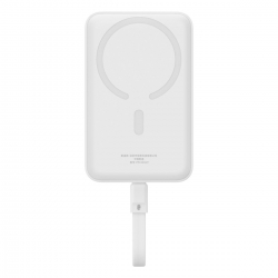 Зовнішній акумулятор Baseus Magnetic Mini Wireless Fast Charge Power Bank Type-C Edition  10000mAh 30W Stellar White
