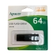 Флеш-накопичувач Apacer USB 3.2 Gen 1 AH25B 64Gb Black