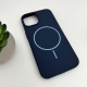 Чохол для смартфона Cosmic Silicone Case Magnetic for Apple iPhone 14 8,Dark Blue