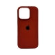 Чохол для смартфона Silicone Full Case AA Open Cam for Apple iPhone 16 Pro Max 42,Saddle Brown