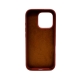 Чохол для смартфона Silicone Full Case AA Open Cam for Apple iPhone 16 Pro Max 42,Saddle Brown