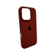 Чохол для смартфона Silicone Full Case AA Open Cam for Apple iPhone 16 Pro Max 42,Saddle Brown