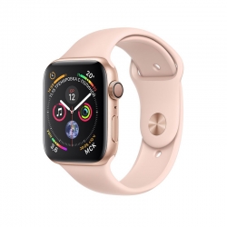 Смарт-часы Apple Watch Series 4 GPS 40mm Gold Alum. w. Pink Sand Sport b. Gold Alum. (MU682)