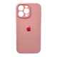 Чохол для смартфона Silicone Full Case AA Camera Protect for Apple iPhone 16 Pro Max 41,Pink