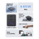 Сетевое зарядное устройство UGREEN X527 45W 3-Ports GaN Fast Charger