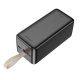 Внешний аккумулятор (павербанк) Hoco J111D 50000mAh Black