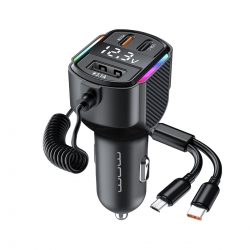 АЗП з FM-модулятором WUW-C220 Black