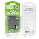 Мережевий зарядний пристрій з кабелем HOCO C72Q Glorious single port QC3.0 charger set(Type-C) 18W  Black
