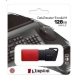 Флеш-накопичувач Kingston USB 3.2 DT Exodia M 128GB Black/Red