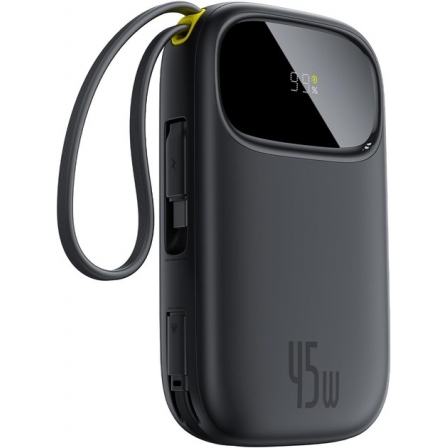 Внешний аккумулятор (Power Bank) Baseus EnerFill FC31 Qpow 3 Digital Display USB-C + iP 20000mAh 45W Cosmic Black (E0028D00)