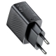 Мережевий зарядний пристрій ACEFAST A102 PD30W GaN single USB-C charger (EU) Black