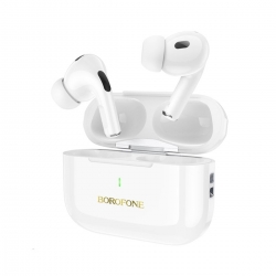 Бездротові навушники BOROFONE BW59 Plus True wireless ANC noise reduction BT headset White