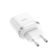 Мережевий зарядний пристрій HOCO C12Q Smart QC3.0 charger 18W White