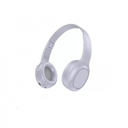 Бездротові накладні навушники HOCO W46 Charm BT headset Light Blue Gray