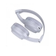 Бездротові накладні навушники HOCO W46 Charm BT headset Light Blue Gray