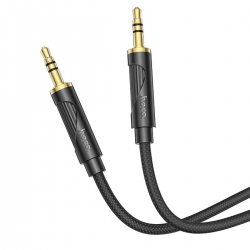 Аудiокабель HOCO UPA30 Friend audio cable AUX Black