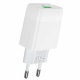 Мережевий зарядний пристрій HOCO C72Q Glorious single port QC3.0 charger 18W White