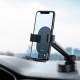 Автотримач для телефона Baseus Simplism gravity car mount holder with suction base Black