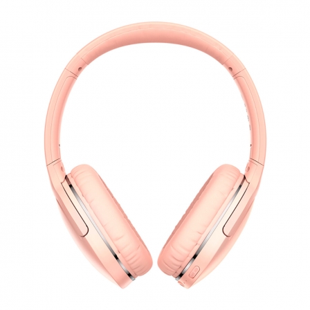 Бездротові накладні навушники Baseus Encok Wireless headphone D02 Pro Pink