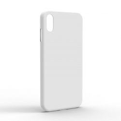 Чехол-накладка iPhone XS Monochromatic White