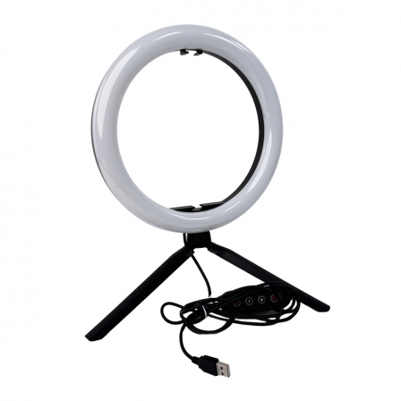 Кільцева лампа NNHQ-10 RGB (26см)