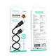 Кабель BOROFONE BX113 Lenny silicone charging data cable Type-C(L2M) Black