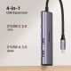 USB-хаб UGREEN 4-Port USB-C Hub