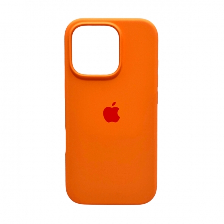 Чохол для смартфона Silicone Full Case AA Open Cam for Apple iPhone 16 Pro Max 34,Papaya