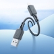Кабель HOCO X101 Assistant silicone charging data cable Micro Black