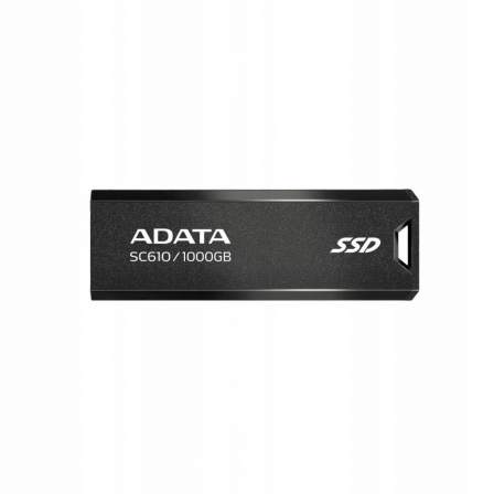 Портативний SSD ADATA SC610 1TB USB 3.2  550/500Mb/s Black