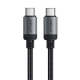 Кабель ACEFAST C20-03 USB-C to USB-C aluminum alloy charging data cable Black