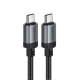 Кабель ACEFAST C20-03 USB-C to USB-C aluminum alloy charging data cable Black