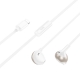 Навушники HOCO M115 Sagacious universal earphones with microphone iP White