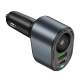 Автомобільний зарядний пристрій HOCO Z56 Friend PD35W+QC3.0 cigarette lighter car charger Black